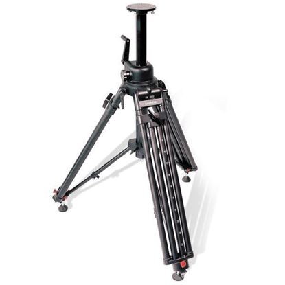 Picture of Sachtler OB-2000 Aluminum Tripod Legs (Flat Base and Mitchell) with Mid-Level Spreader