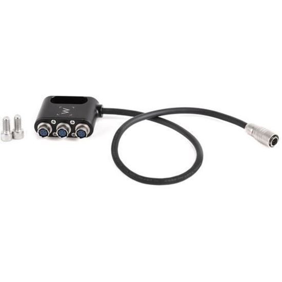 Picture of Wooden Camera - 1 to 3 Mini Power Splitter (4pin Hirose)