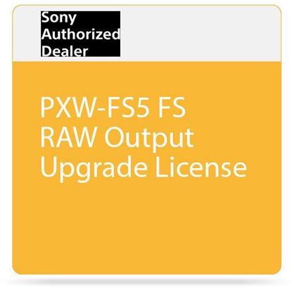 Picture of Sony Fware Upgrde PSW-FS5 Raw Recording