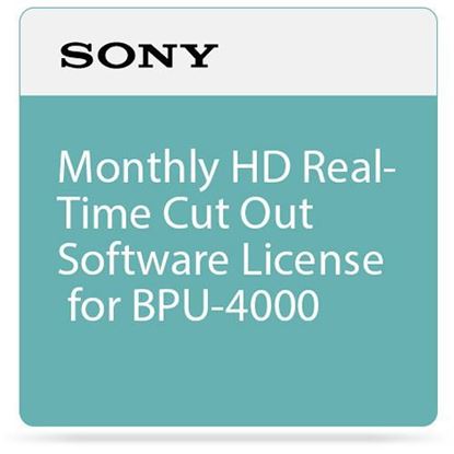 Picture of Sony HD CUTOUT SOFTWARE