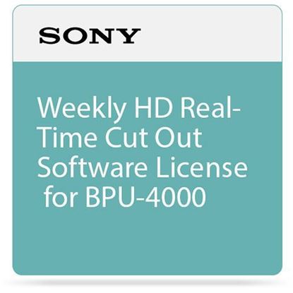 Picture of Sony HD CUTOUT SOFTWARE