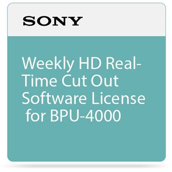 Picture of Sony HD CUTOUT SOFTWARE