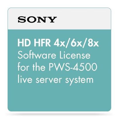 Picture of Sony HFR Software