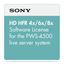 Picture of Sony HFR Software