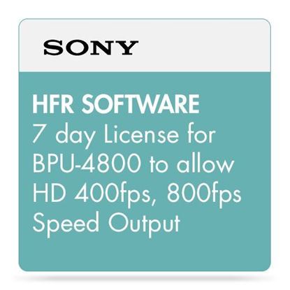 Picture of Sony HFR SOFTWARE