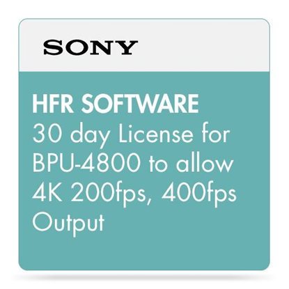 Picture of Sony HFR SOFTWARE