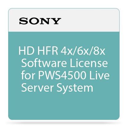 Picture of Sony HFR Software (Weekly)