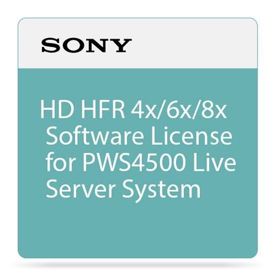 Picture of Sony HFR Software (Weekly)