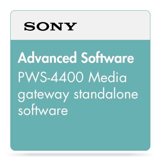 Picture of Sony Media Gateway Advanced Software