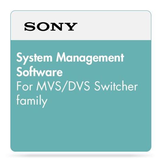 Picture of Sony MVS series system manager S/ware