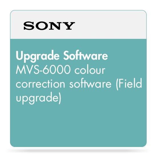 Picture of Sony MVS-6000 CCR S/ware
