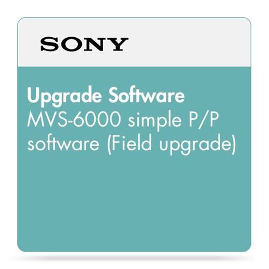 Picture of Sony MVS-6000 simple P/P S/ware