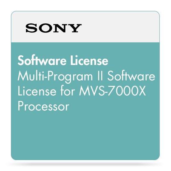 Picture of Sony MVS-7000X MP2 S/ware
