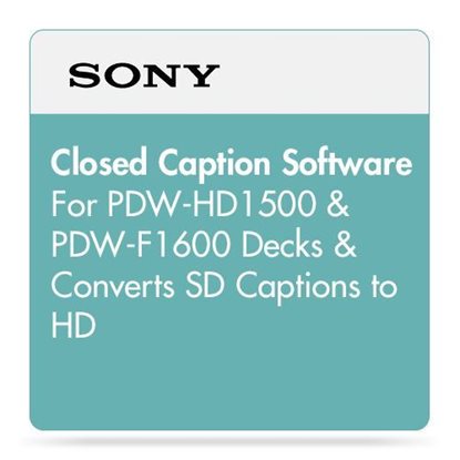 Picture of Sony PDBZ-UPG02 Closed Caption Software