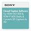 Picture of Sony PDBZ-UPG02 Closed Caption Software