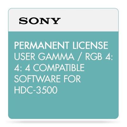 Picture of Sony Software License