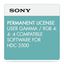 Picture of Sony Software License