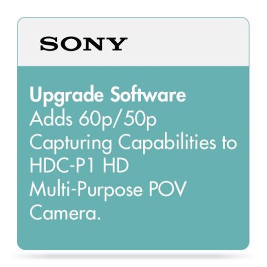 Picture of Sony Upgrade S/W for HDC-P1