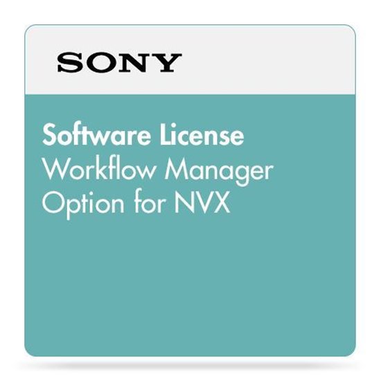 Picture of Sony WORKFLOW MANAGEMENT LICENSE