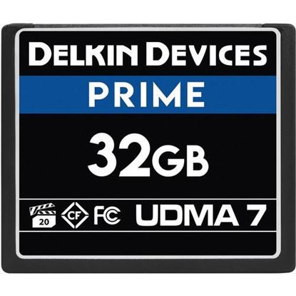 Picture of Delkin Devices 32GB Prime UDMA 7 CompactFlash Memory Card