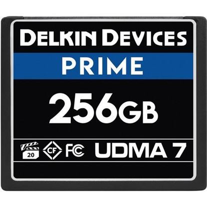 Picture of Delkin Devices 256GB Prime UDMA 7 CompactFlash Memory Card