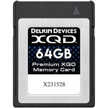 Picture of Delkin Devices 64GB Premium XQD Memory Card